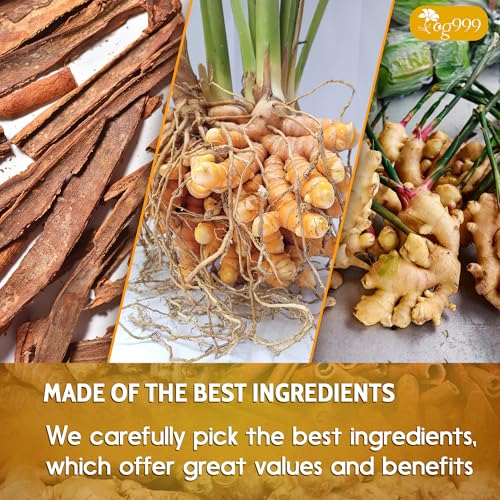 Premium Turmeric Ginger Herbal Tea for Weight Loss