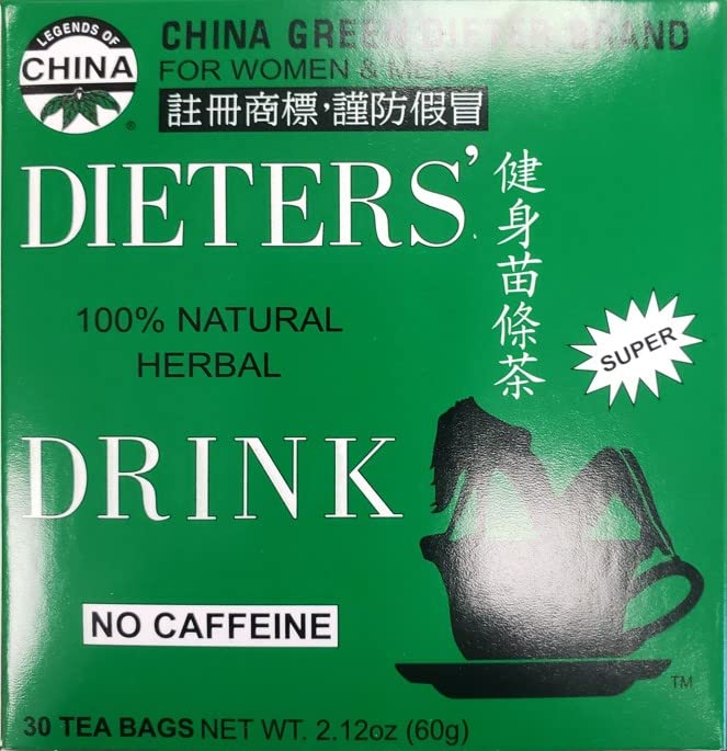 Uncle Lee's Caffeine-Free Green Dieters Tea, 30 Count
