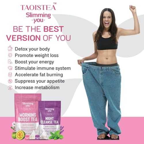 TAOISTEA 14-Day Herbal Detox & Weight Loss Tea