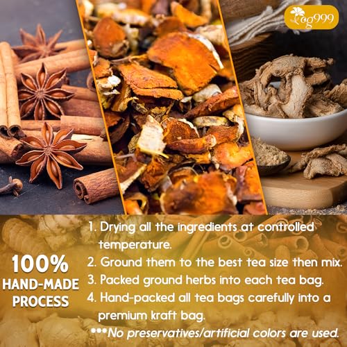 Premium Turmeric Ginger Herbal Tea for Weight Loss