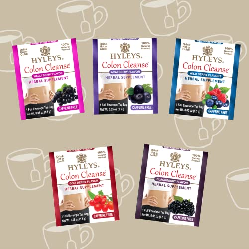Hyleys Assorted Colon Cleanse Tea - 42 Bags