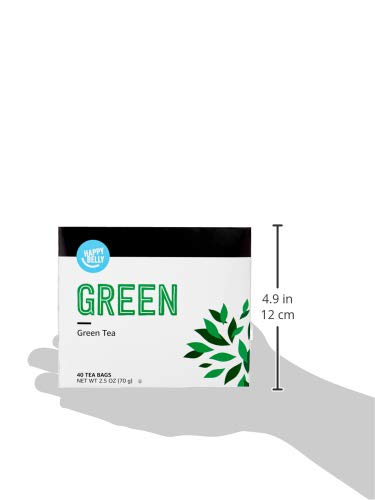 Happy Belly Green Tea Bags - 40 Count