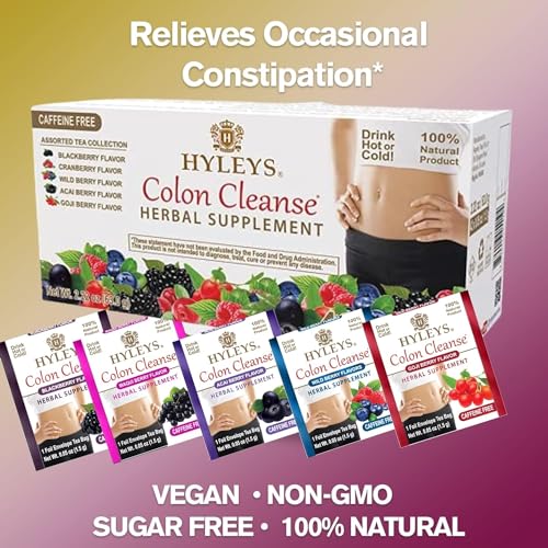 Hyleys Assorted Colon Cleanse Tea - 42 Bags