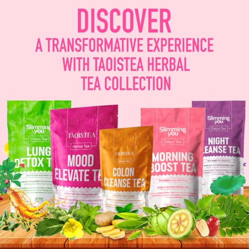 TAOISTEA 14-Day Herbal Detox & Weight Loss Tea