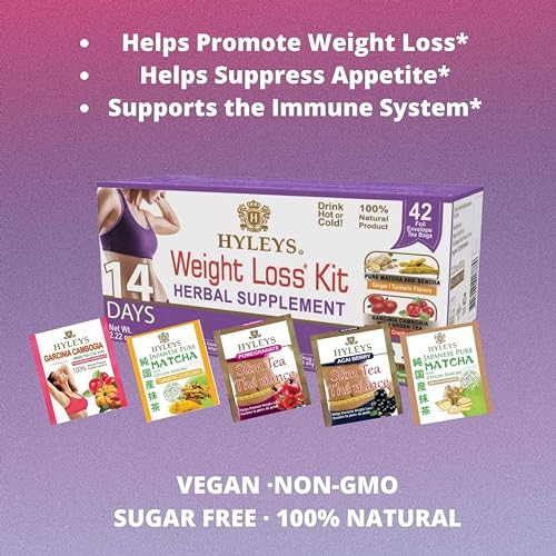 Hyleys 14-Day Detox Weight Loss Tea Bags