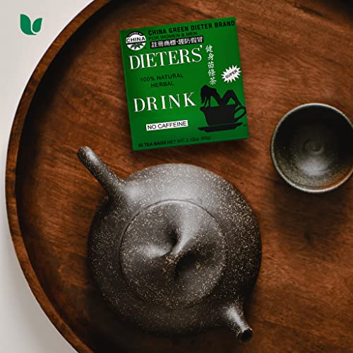 Uncle Lee's Caffeine-Free Green Dieters Tea, 30 Count