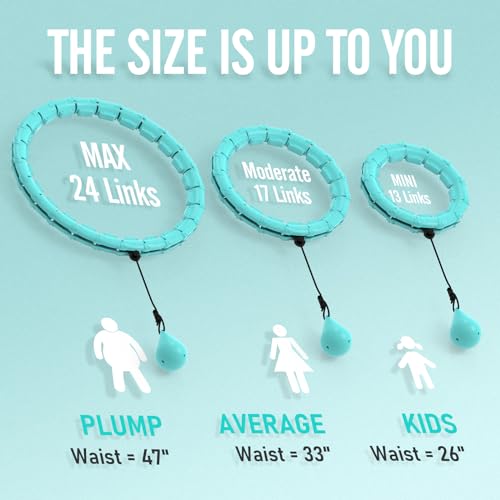 Plus Size Smart Weighted Hula Hoop for Weight Loss