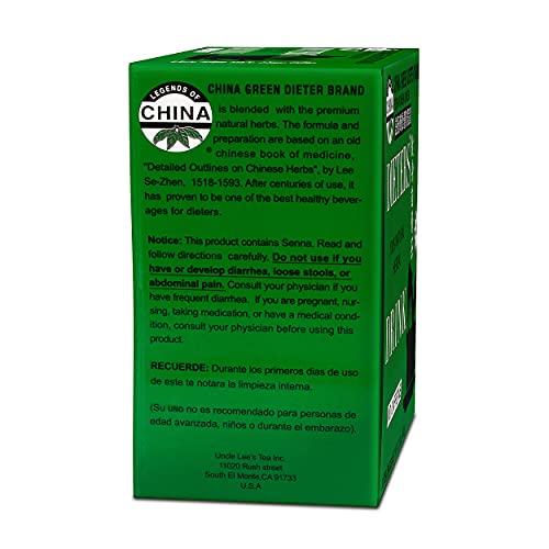 Uncle Lee's Caffeine-Free Green Dieters Tea, 30 Count