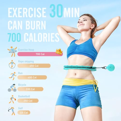 Plus Size Smart Weighted Hula Hoop for Weight Loss