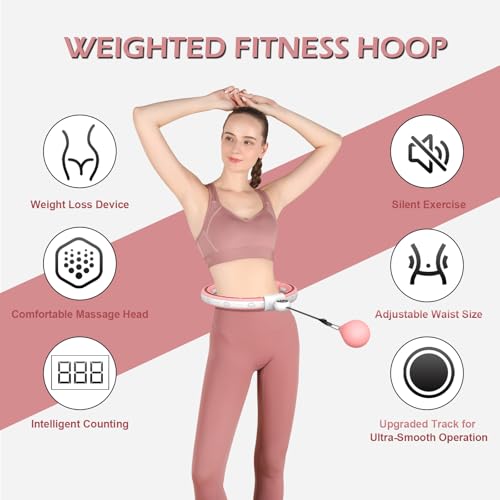 Silent Infinity Smart Hula Hoop for Weight Loss