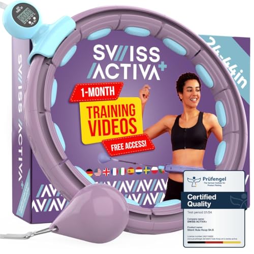 Activa+ S4.S Silent Weighted Hula Hoop