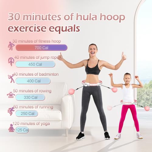 Silent Infinity Smart Hula Hoop for Weight Loss