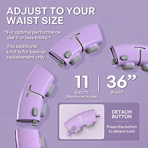 Smart Weighted Hula Hoop for Effective Weight Loss