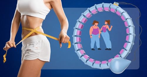 Plus Size Quiet Weighted Hula Hoops for Fitness
