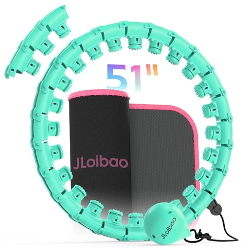 Weighted Hula Hoop for Adults - 51 Inch