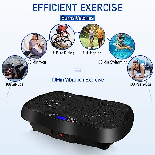 Remote Control Vibration Plate for Weight Loss