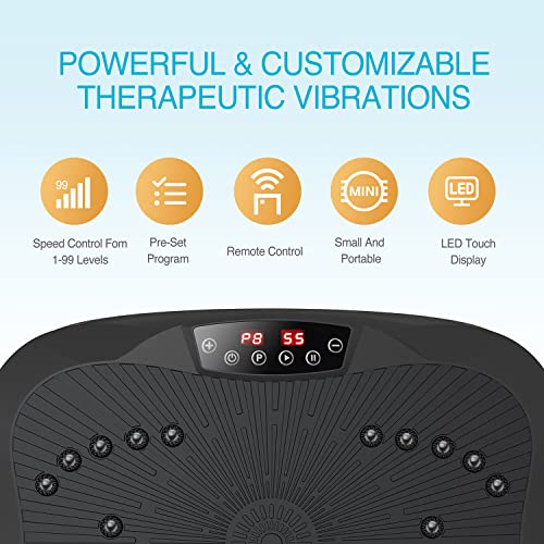 Portable Vibration Plate for Weight Loss & Toning