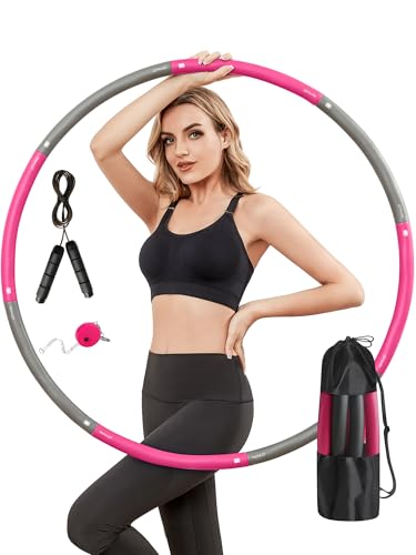 Phobby 2.2lb Adjustable Weighted Exercise Hoop