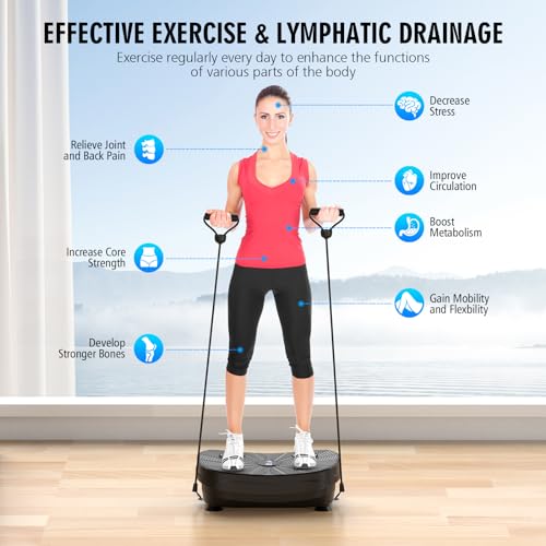Portable Vibration Plate for Weight Loss & Toning