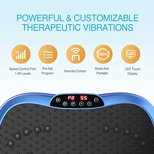 Portable Vibration Plate for Whole Body Wellness