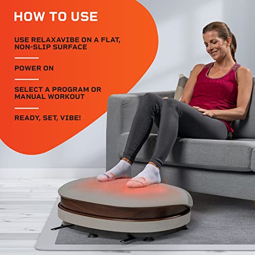 LifePro RelaxaVibe Vibration Plate for Weight Loss