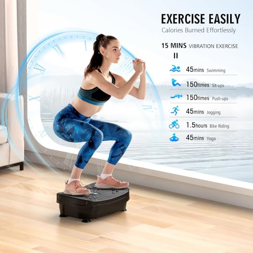 Portable Vibration Plate for Weight Loss & Toning