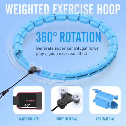 Plus Size Smart Weighted Hula Hoop for Fitness