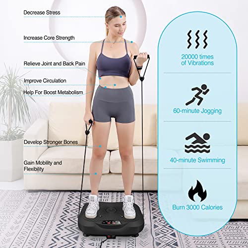 Portable Vibration Plate for Weight Loss & Toning