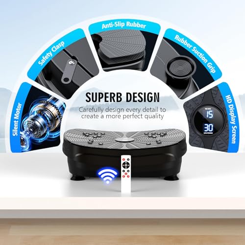 Portable Vibration Plate for Weight Loss & Toning