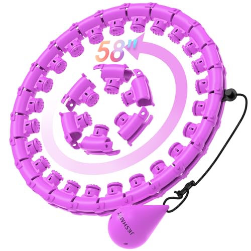 Weighted Hula Hoops for Adult Weight Loss