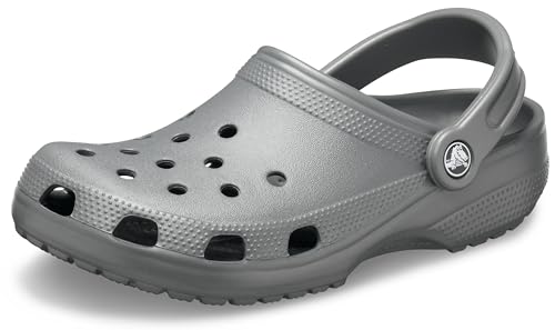 Unisex Classic Crocs Clogs in Slate Grey