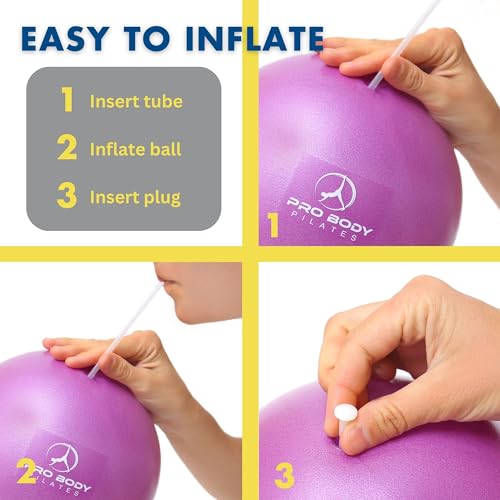 9-Inch Mini Pilates & Yoga Exercise Ball