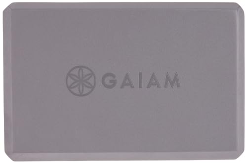 Gaiam Non-Slip Yoga Block for Stability & Balance