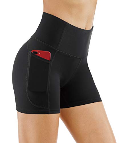 High Waist Tummy Control Yoga Shorts for Women