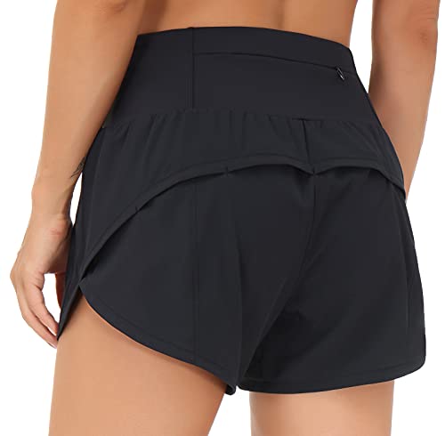 High Waisted Quick Dry Running Shorts for Women
