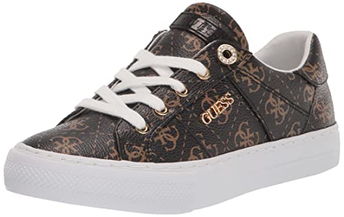 Guess Women's Loven3 Weight Loss Sneakers, Brown