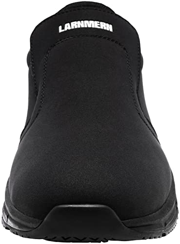 Men's Waterproof Slip-Resistant Chef Shoes - Black