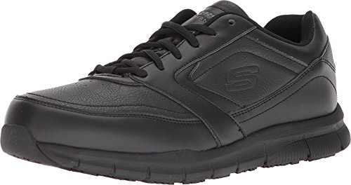 Skechers Men's Nampa Black Food Service Shoe