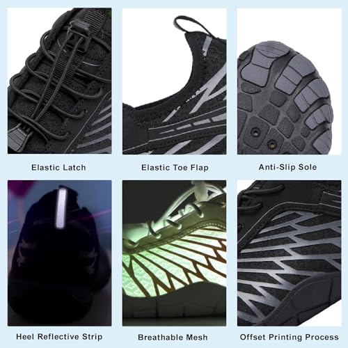 V OPXIN Barefoot Water Shoes for Wide Feet