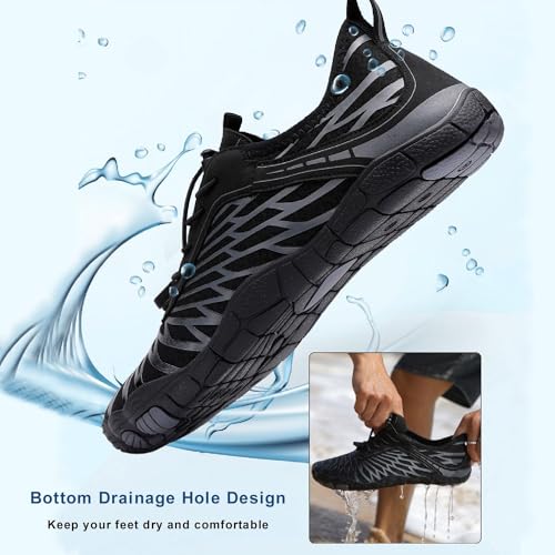 V OPXIN Barefoot Water Shoes for Wide Feet