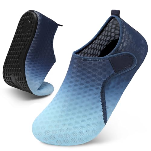 Women's Aqua Slip-On Shoes for Beach & Pool