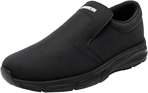 Men's Waterproof Slip-Resistant Chef Shoes - Black