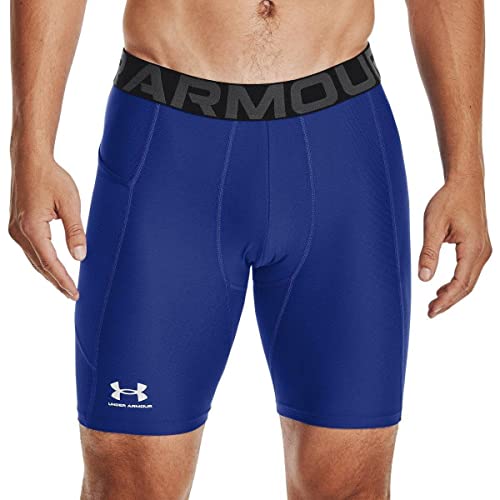 Men's HeatGear Compression Shorts - Royal Blue 3XL