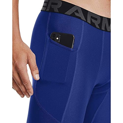 Men's HeatGear Compression Shorts - Royal Blue 3XL