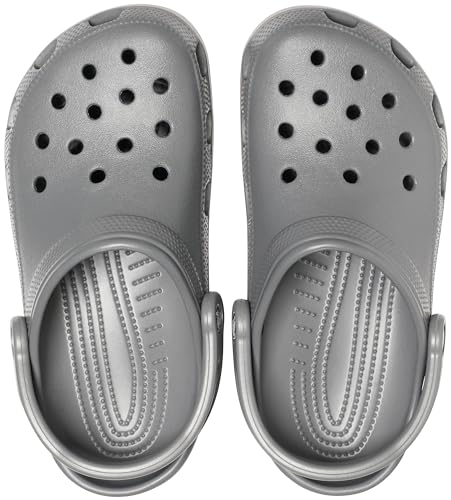 Unisex Classic Crocs Clogs in Slate Grey