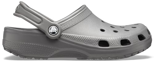 Unisex Classic Crocs Clogs in Slate Grey