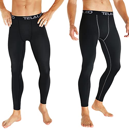 Men's Compression Leggings 4-Pack for Performance Workouts