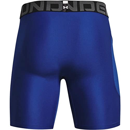 Men's HeatGear Compression Shorts - Royal Blue 3XL