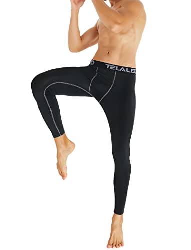 Men's Compression Leggings 4-Pack for Performance Workouts