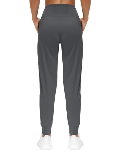Women's Tapered Joggers with Pockets for Workouts